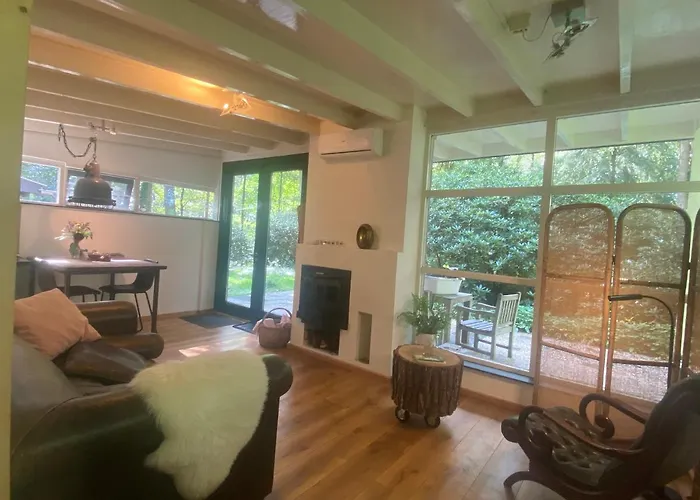 Semesterbostad Bergzicht De Specht Luxe Boshuis Barchem